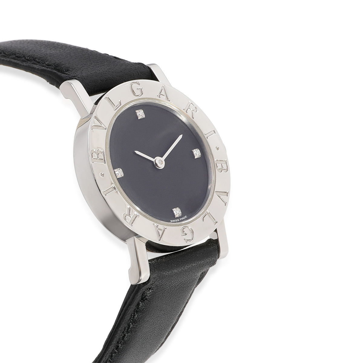 BVLGARI Diagono BB 26 SLD Womens Watch in  Stainless Steel