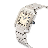 Cartier Tank Francaise WSTA0005 Women's Watch in  Stainless Steel