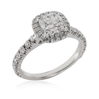 Cartier Destinee Diamond Engagement Ring in Platinum D IF 1.55 CTW