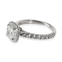 Cartier Destinee Diamond Engagement Ring in Platinum D IF 1.55 CTW