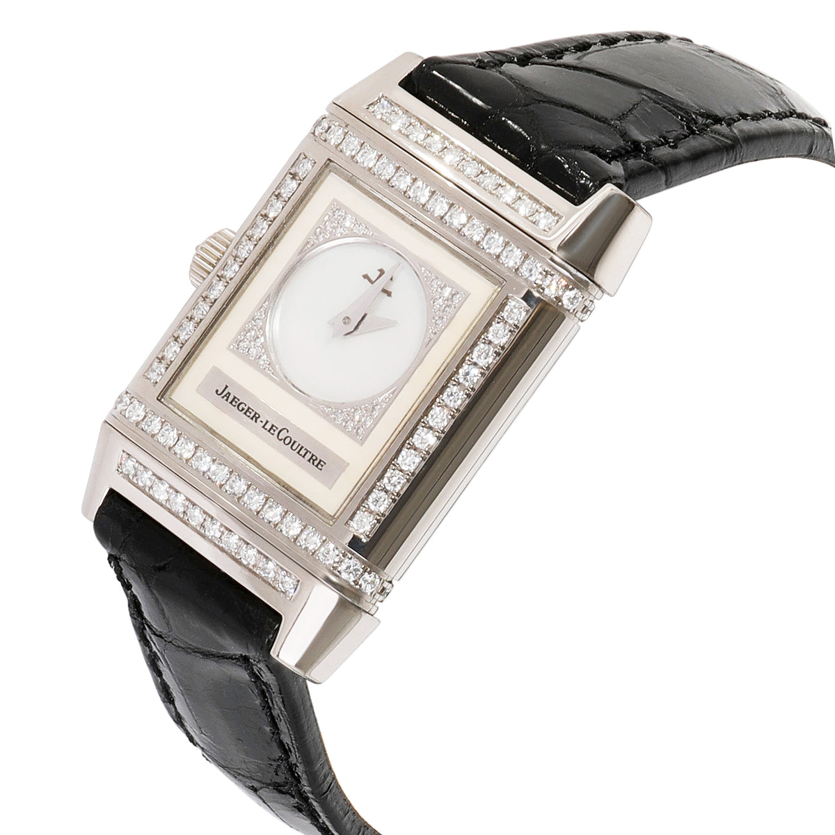 Jaeger-LeCoultre Duetto Reverso 266.3.44 Womens Watch in 18kt White Gold