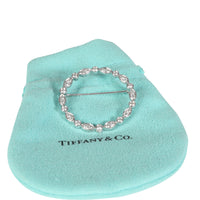 Tiffany & Co. Diamond Circle Brooch in 950 Platinum 1 CTW