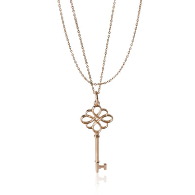 Tiffany & Co. Knot Keys Pendant in 18k Rose Gold
