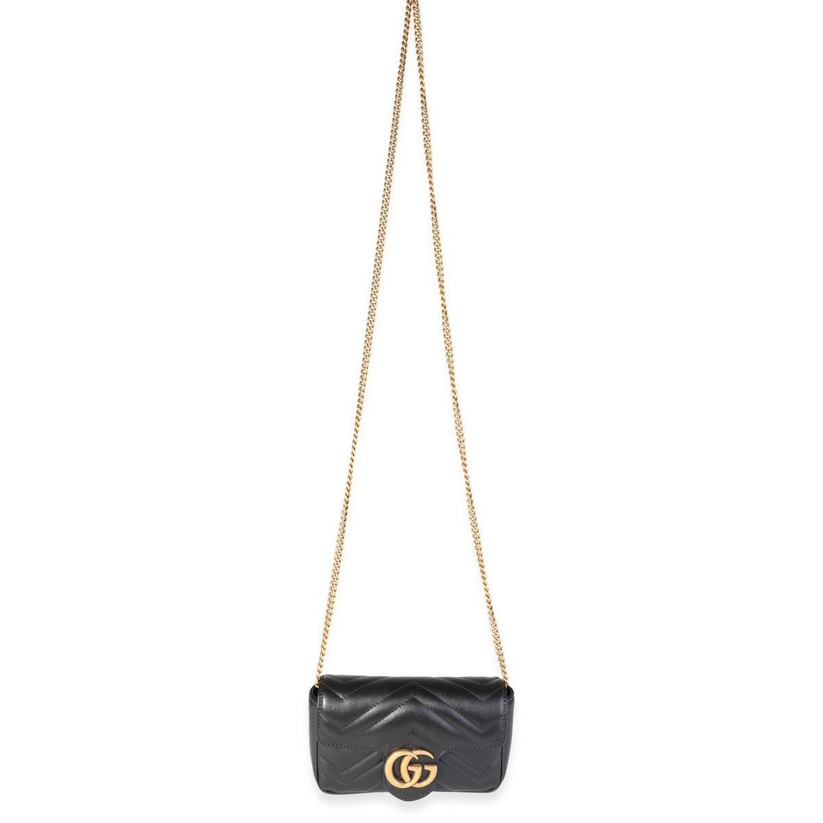 Mini gg marmont 2.0 matelassé leather shoulder on sale bag