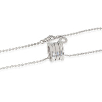 Bvlgari B.Zero1 Pendant in 18k White Gold on Vintage Chain