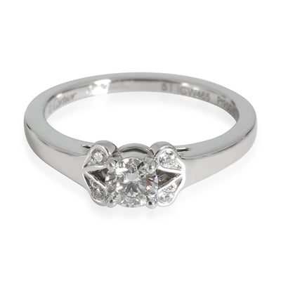 Cartier Ballerine Diamond Engagement Ring in Platinum D VS2 0.3 CTW