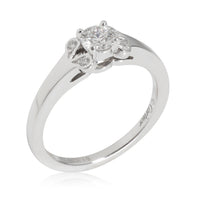 Cartier Ballerine Diamond Engagement Ring in Platinum D VS2 0.3 CTW