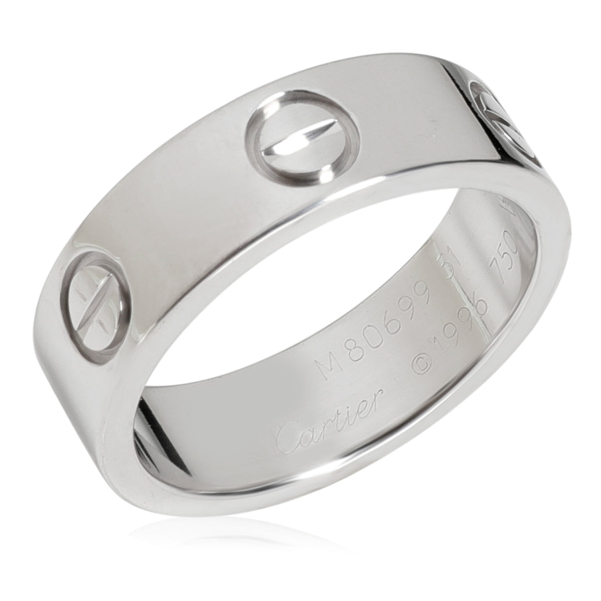 Cartier LOVE Ring in 18k White Gold