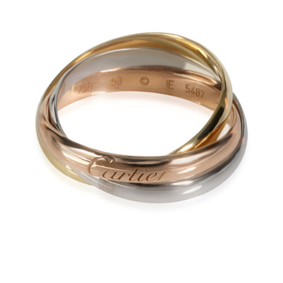 Cartier Trinity Ring in 18K 3 Tone Gold