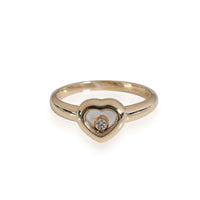 Chopard Happy Diamonds Heart Ring in 18k Yellow Gold 0.05 CTW