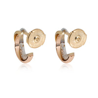 Cartier Trinity Hoop Earring in 18K 3 Tone Gold