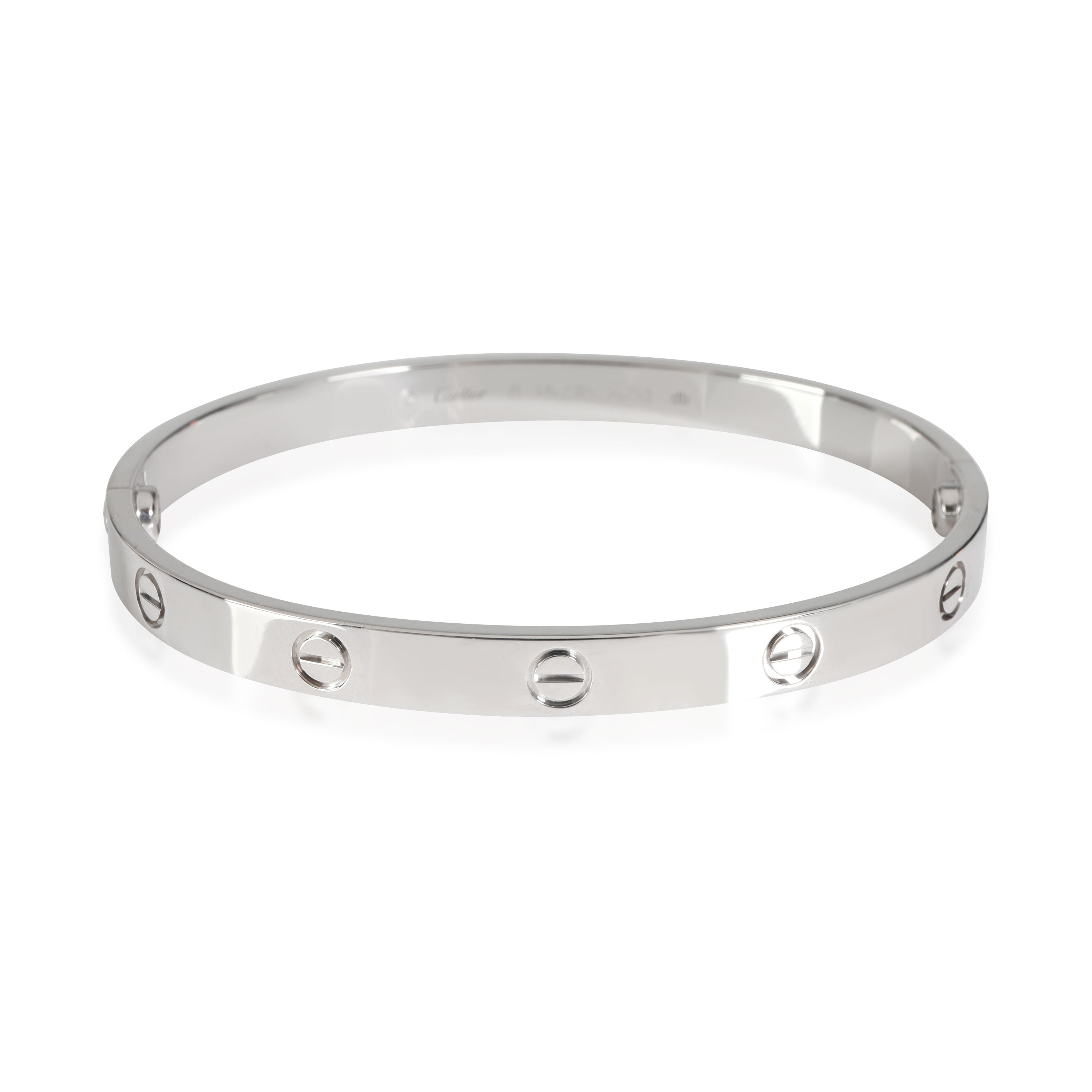 Cartier LOVE Bracelet in 18K White Gold myGemma DE Item 116601