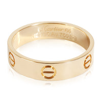 Cartier LOVE Ring in 18K Yellow Gold