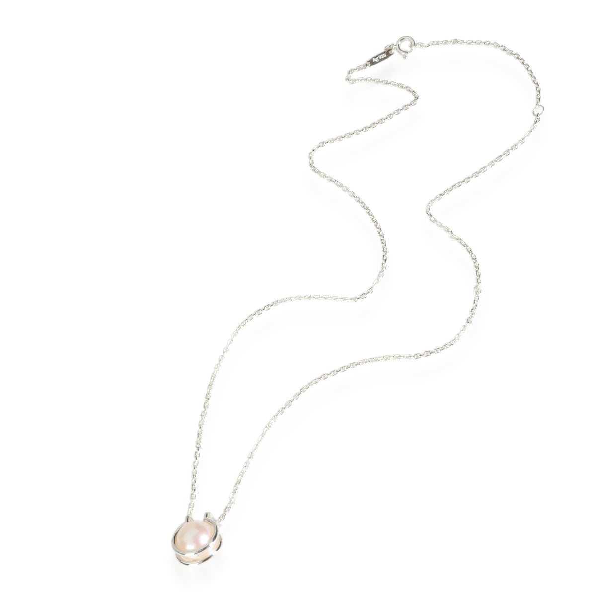 Tiffany & Co. Hardwear Pearl Necklace in Sterling Silver