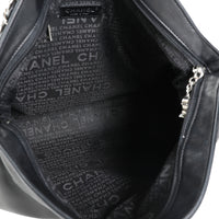 Chanel Black Lambskin Ultimate Soft Hobo