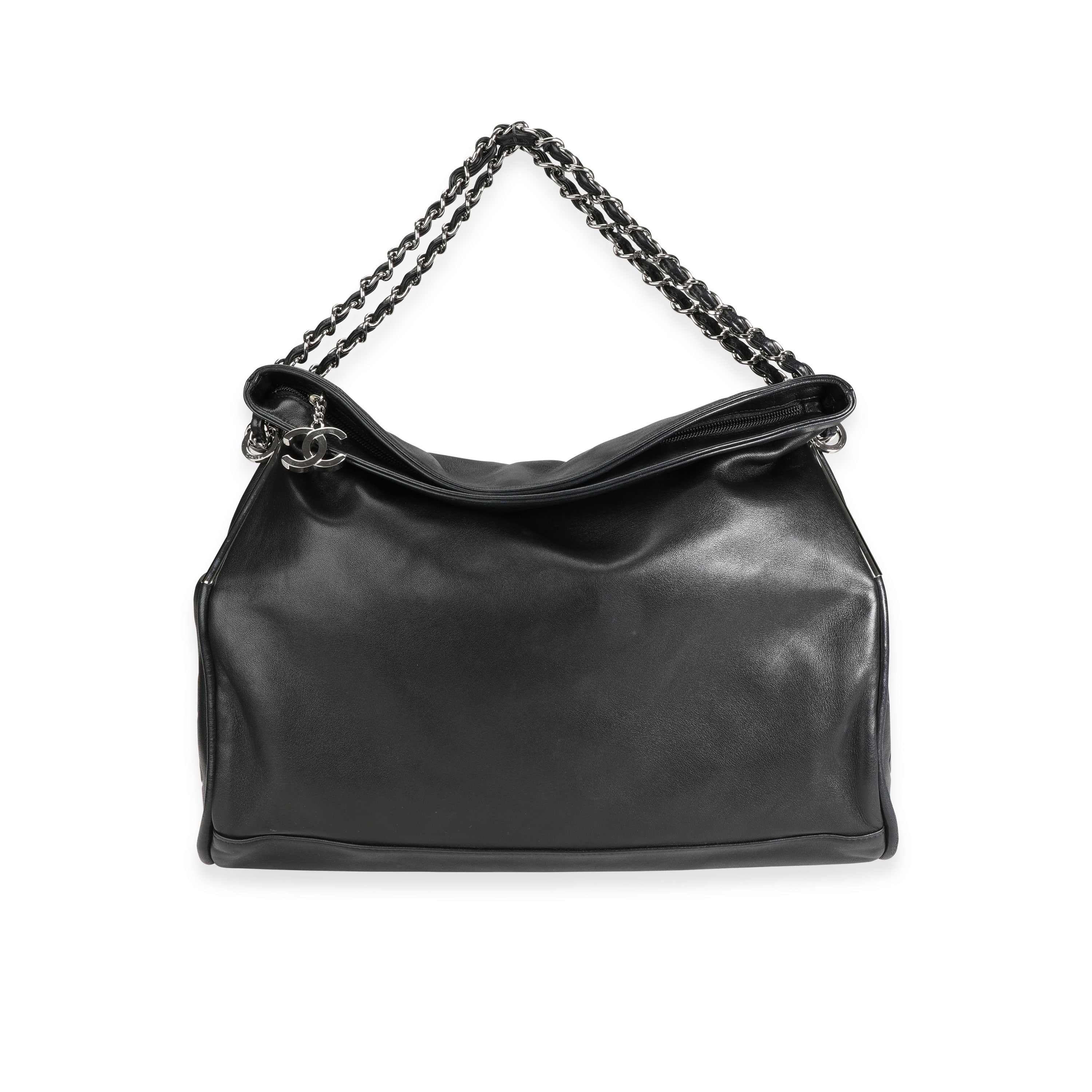 Chanel Black Lambskin Medium Ultimate Soft Shoulder Bag at Jill's  Consignment