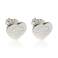 Tiffany & Co. Return To Tiffany Mini Heart Earrings in Sterling Silver