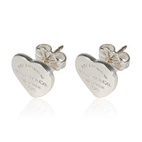 Tiffany & Co. Return To Tiffany Mini Heart Earrings in Sterling Silver