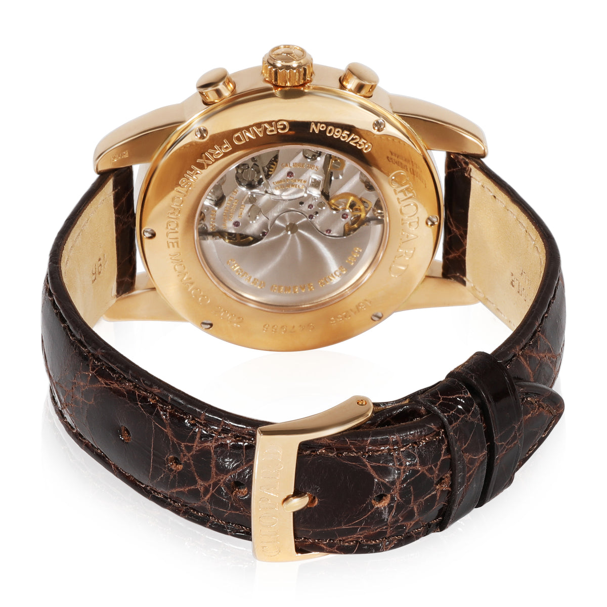 Chopard Monaco Historique 16/1256 Men's Watch in 18kt Yellow Gold