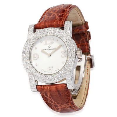 Carl F. Bucherer Pathos Diva 10.065 Womens Watch in 18kt White Gold