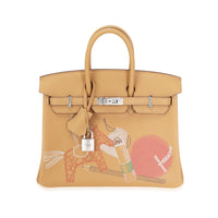 NIB Hermès Biscuit Swift In & Out Birkin 25 PHW