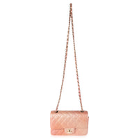 Chanel Metallic Rose Gold Ombré Classic Rectangular Mini Flap Bag