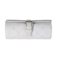 Louis Vuitton Grey Monogram Canvas 3 Watch Case