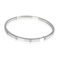 Cartier LOVE Bracelet in 18k White Gold