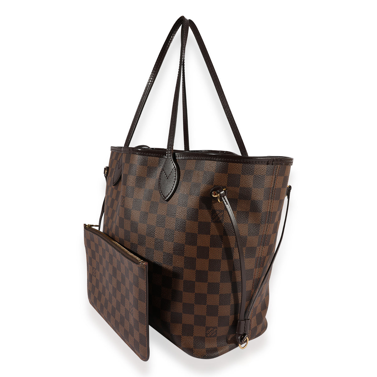 NEW! 2018 Louis Vuitton Damier Ebene Canvas Neverfull MM Tote