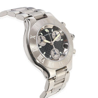 Cartier 21 Chronoscaph 2424 Men's Watch in  Stainless Steel