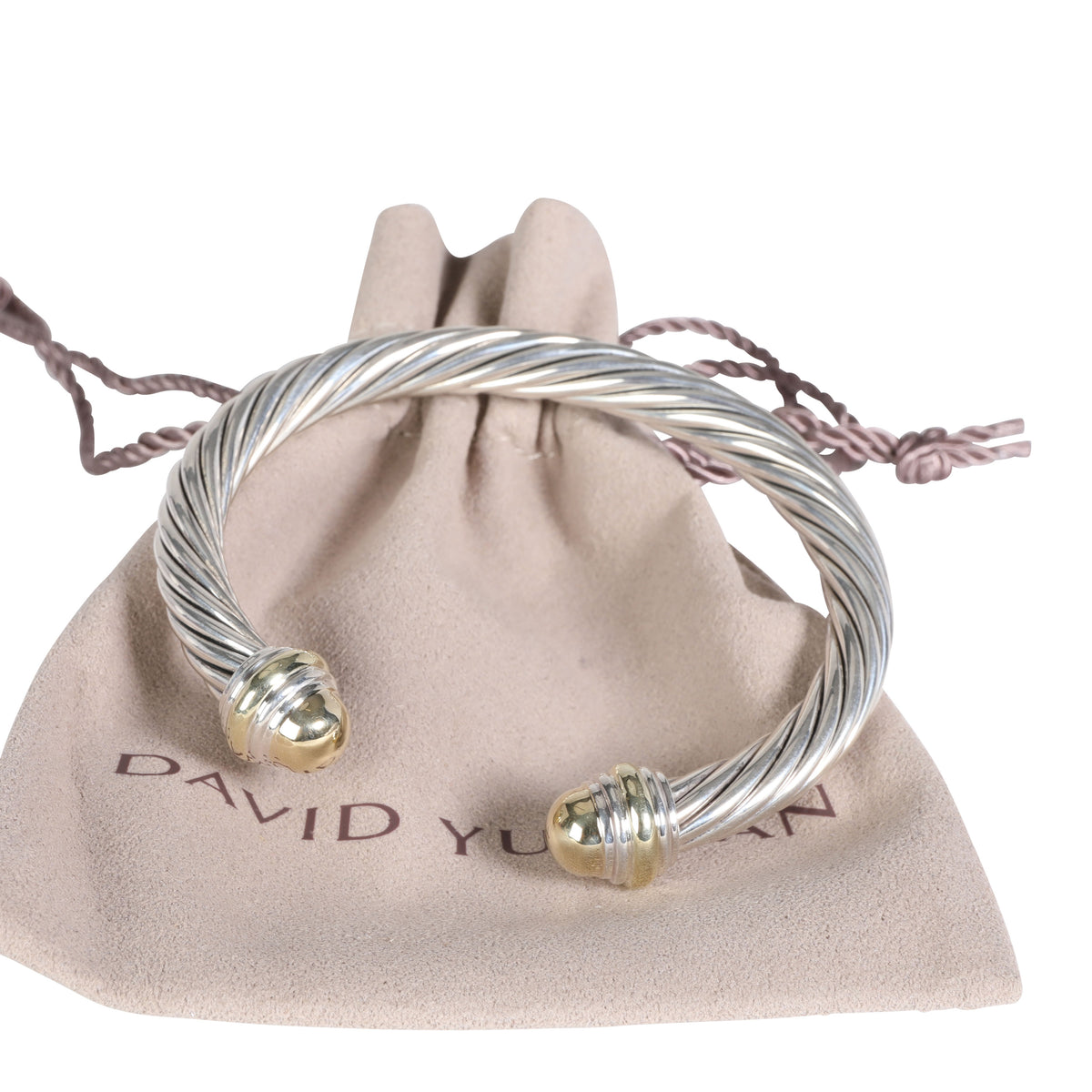 David Yurman Cable Classics Bracelet in 14k Gold/Sterling