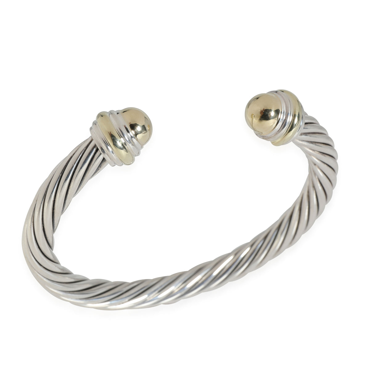 David Yurman Cable Classics Bracelet in 14k Gold/Sterling