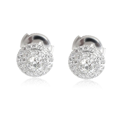 Tiffany & Co. Soleste Diamond Earrings in Platinum 0.60 CTW