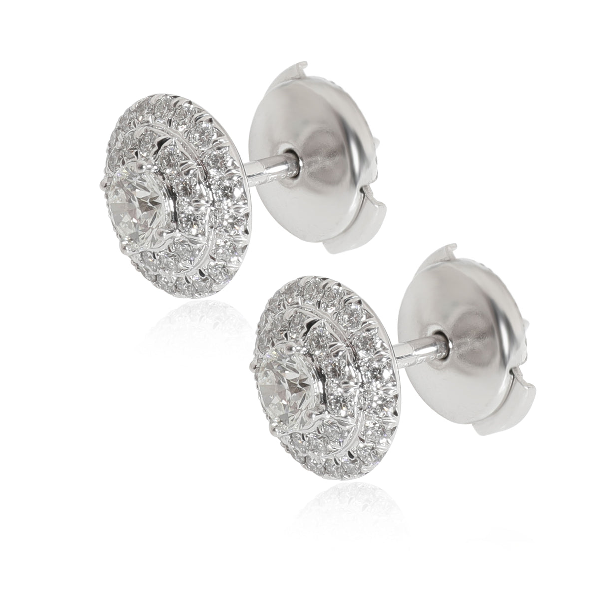 Tiffany & Co. Soleste Diamond Earrings in Platinum 0.60 CTW