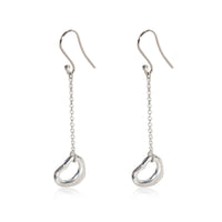 Tiffany & Co. Elsa Peretti Open Heart Drop  Earring in  Sterling Silver