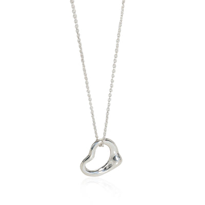 Tiffany & Co. Elsa Peretti Open Heart Pendant in  Sterling Silver