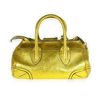 Burberry Prorsum Metallic Calfskin Medium Blaze Satchel