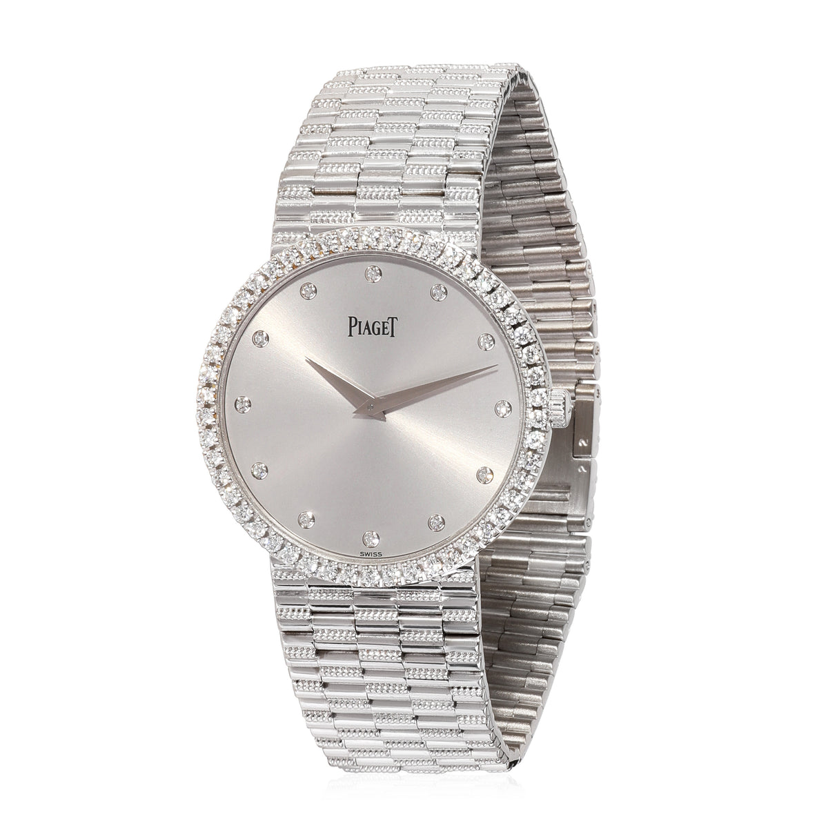 Piaget Traditional P10491 Unisex Watch in 18kt White Gold