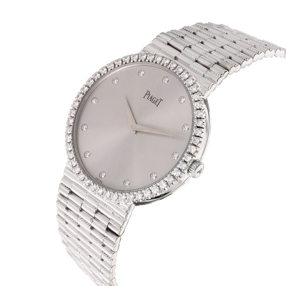 Piaget Traditional P10491 Unisex Watch in 18kt White Gold