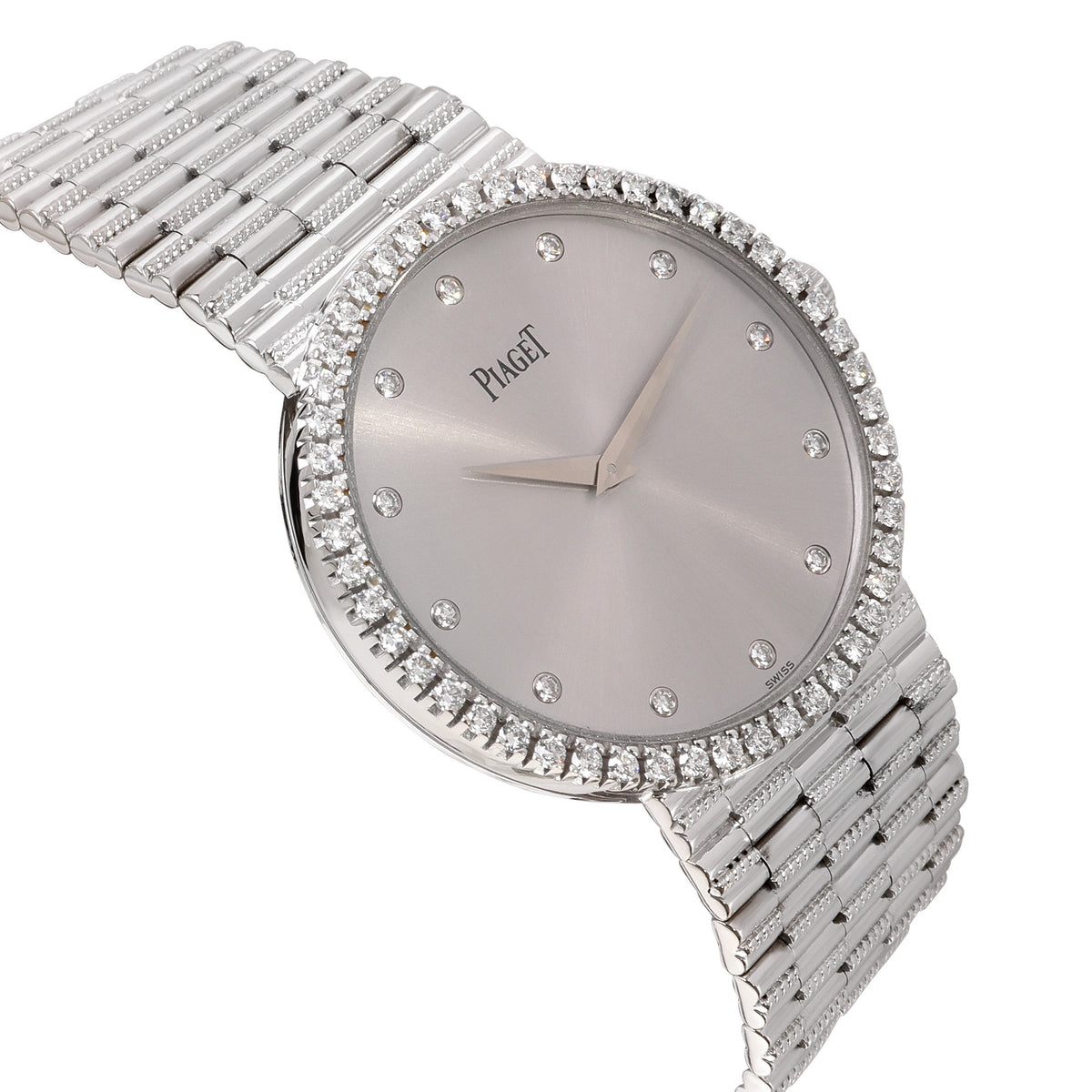 Piaget Traditional P10491 Unisex Watch in 18kt White Gold