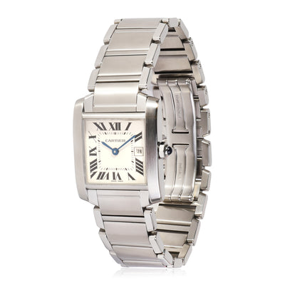 Cartier Tank Francaise W51011Q3 Unisex Watch in  Stainless Steel