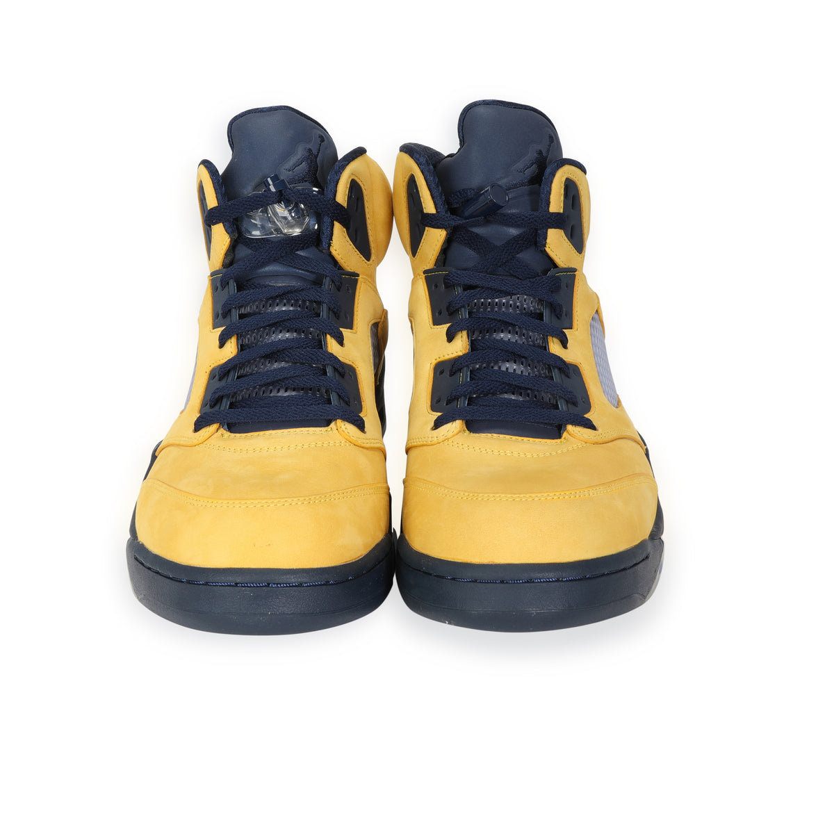 Jordan 5 michigan on sale yellow