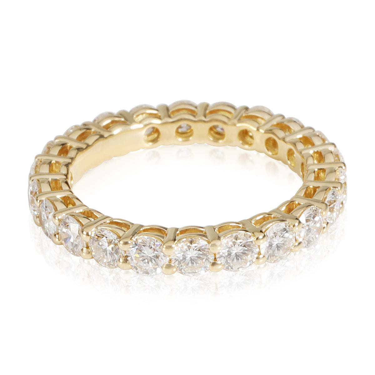 Tiffany & Co. Embrace Diamond Eternity Band in 18k Yellow Gold 1.80 CTW