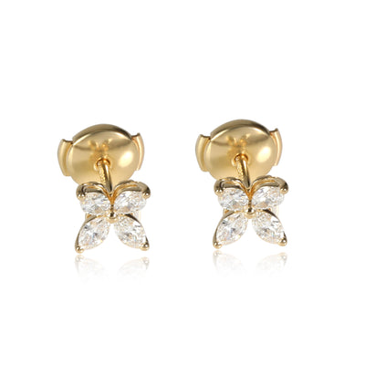 Tiffany & Co. Victoria Diamond Earrings in 18k Yellow Gold 0.64 CTW