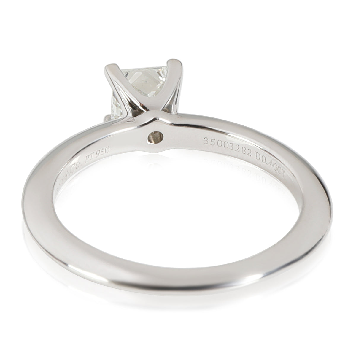 Tiffany & Co. Diamond Engagement Ring in Platinum I VS2 0.40 CTW