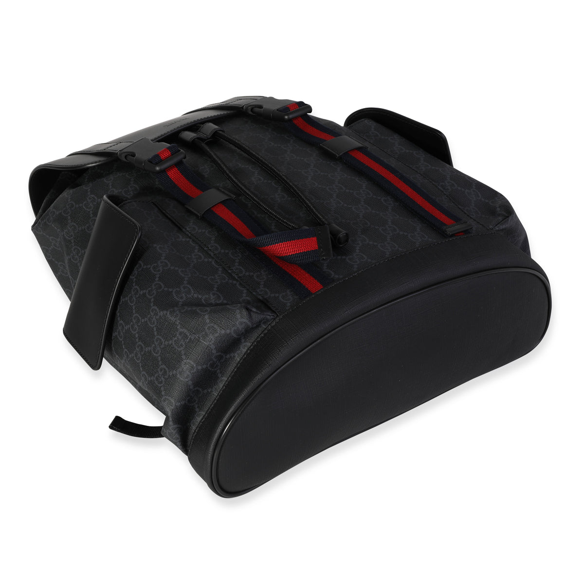 Gucci Black Soft Gg Supreme Backpack