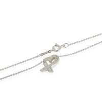 Tiffany & Co. Paloma Picasso Loving Heart Pendant in  Sterling Silver