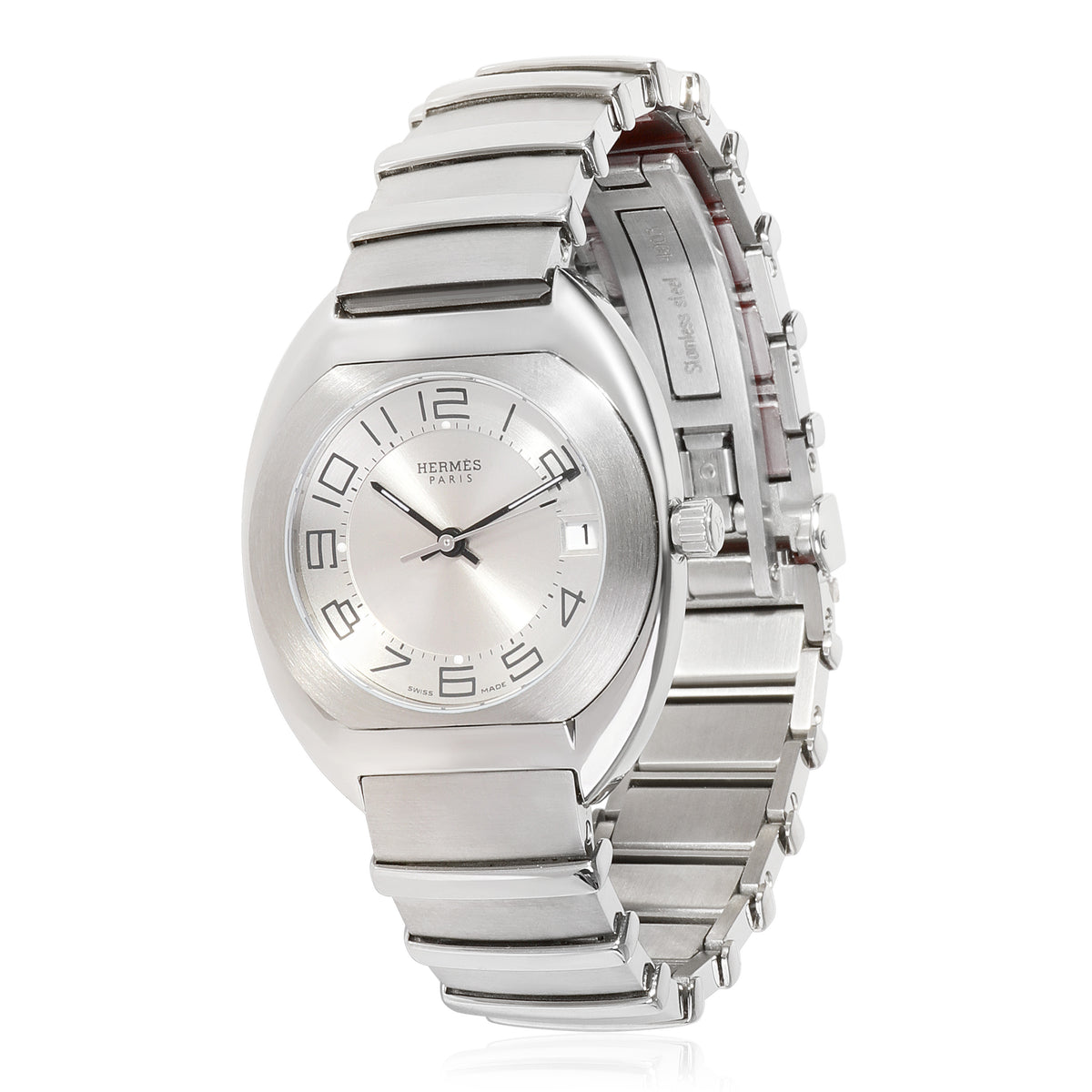 Hermès Espace ES2.210.230.4903 Women's Watch in  Stainless Steel