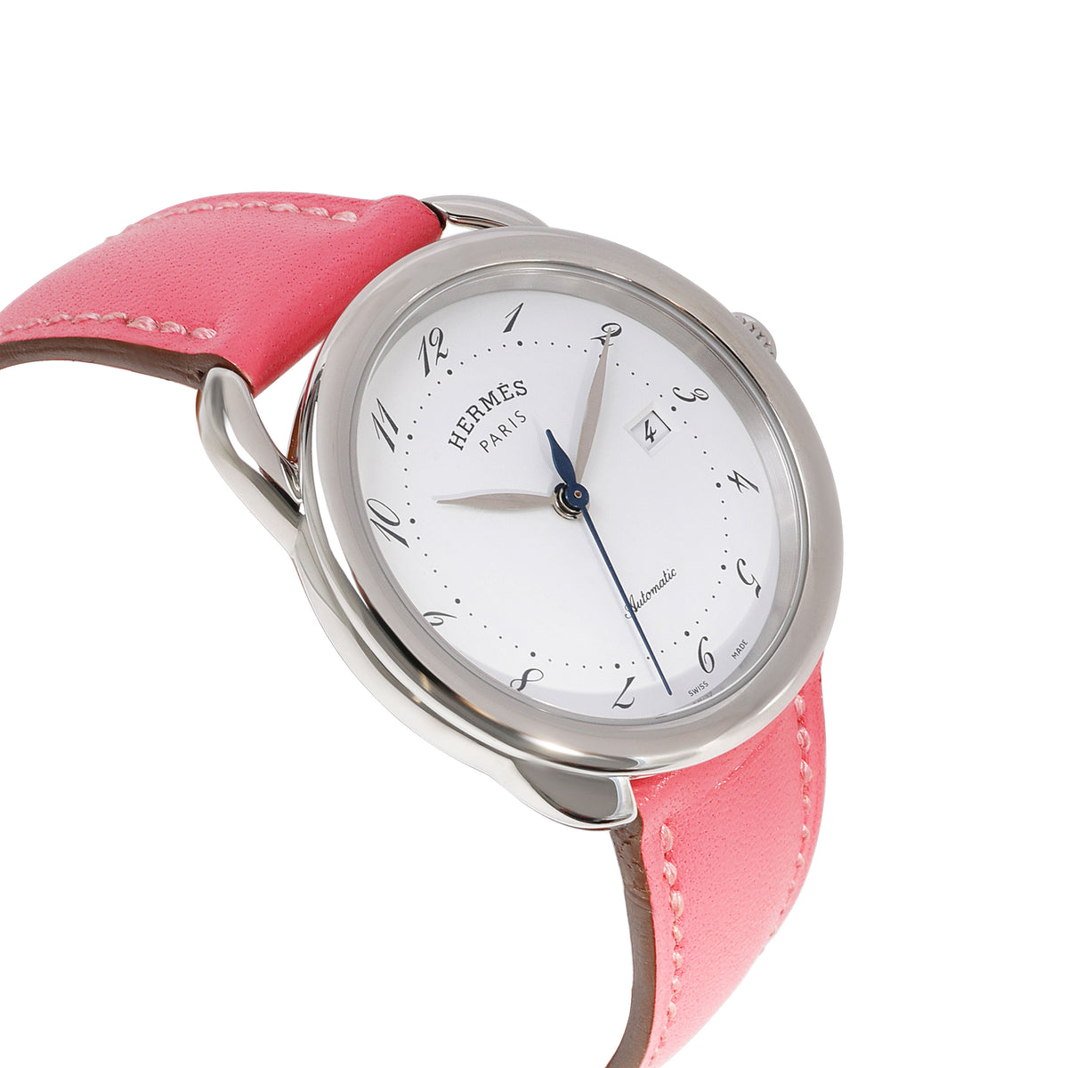 Hermès Arceau AR6.410.130.WWV5 Womens Watch in  Stainless Steel