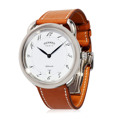 Hermès Arceau AR7.710.220.VBA Mens Watch in  Stainless Steel